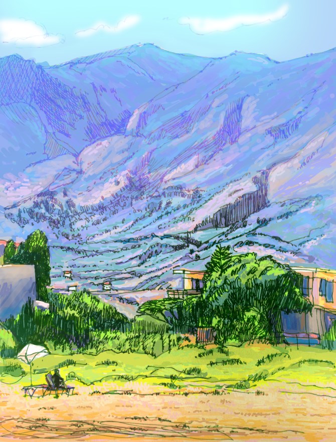 Fragokastello Towards Kapsodasos